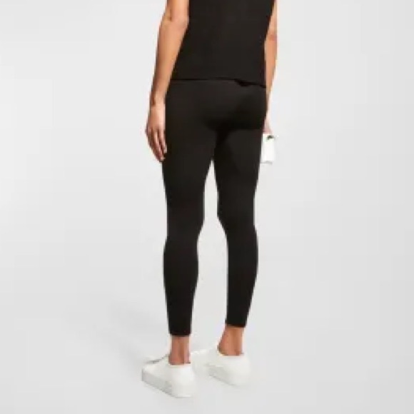 EUC — Eileen Fisher Viscose Leggings Black Medium - Picture 2 of 6